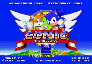 Sonic 2 Armageddon Game (beta)